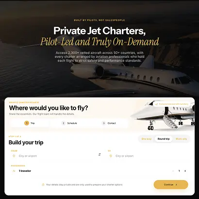 The Fly Velair website